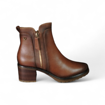 NOXER – Tan Leather Ankle Boot